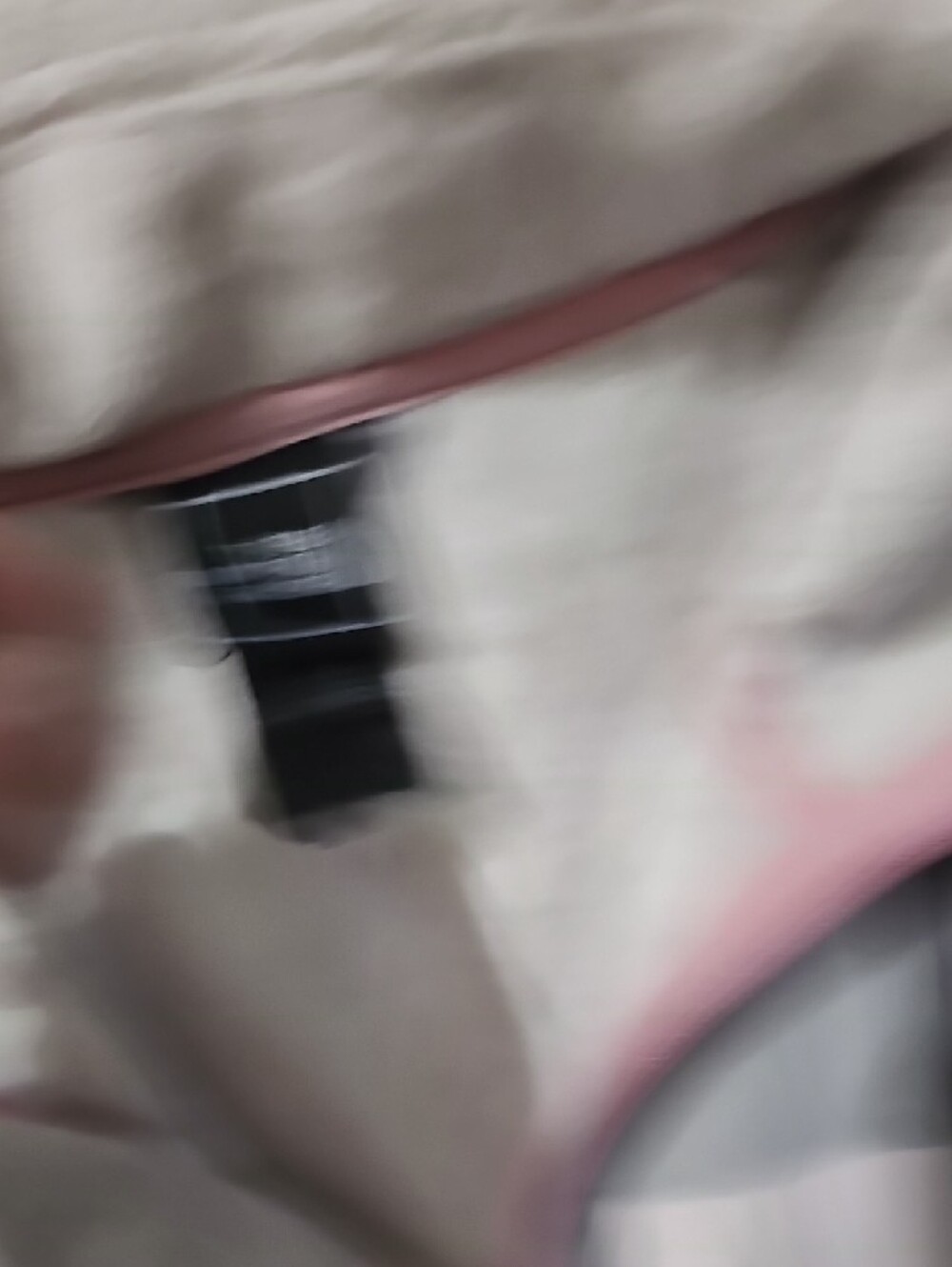 The North Face Pink, Gray & White Plaid Fleece Lined Jacket - Picture 3 of 3